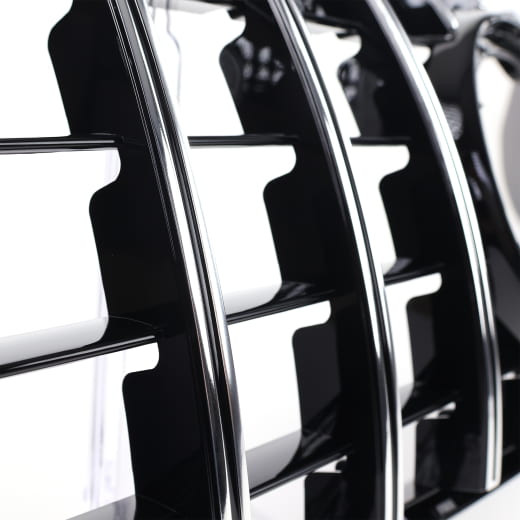 Panamericana radiator grille GLC SUV X253 chrome black glossy facelift standard CHROMETEC | X253-FL-PA-KG-SF-X253