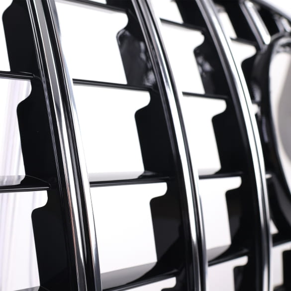 Panamericana radiator grille GLC SUV X254 chrome black glossy CHROMETEC | X254-PA-KG-AMG-C-X254