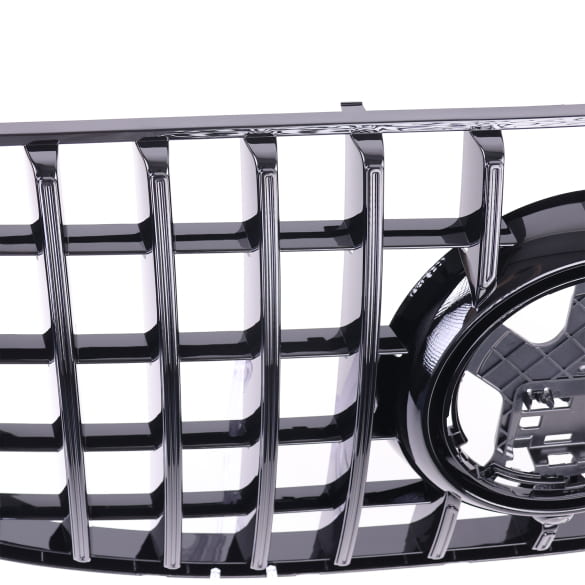 Panamericana radiator grille GLS SUV X167 black CHROMETEC | X167-FL-PA-KG-S