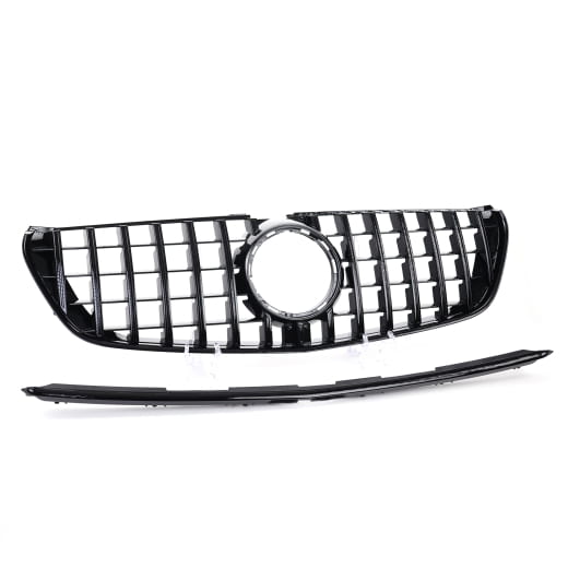 Panamericana radiator grille V-Class W447 black CHROMETEC | V-447-PA-KG-S