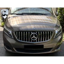 Panamericana radiator grille V-Class W447 chrome black CHROMETEC | V-447-PA-KG