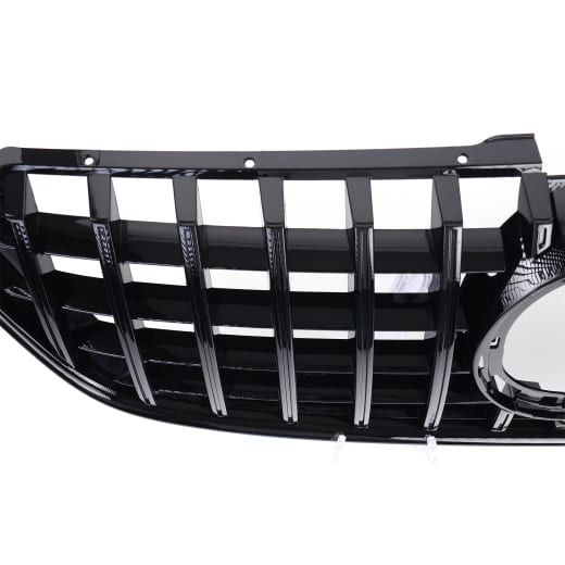 Panamericana radiator grille V-Class W447 facelift 1 black CHROMETEC | V-447-PA-KG-FL-S-AMG