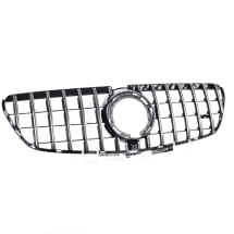 Panamericana radiator grille V-Class W447 facelift 1 chrome black CHROMETEC | V-447-PA-KG-FL