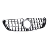 Panamericana radiator grille V-Class W447 facelift 1 AMG-Line chrome black CHROMETEC