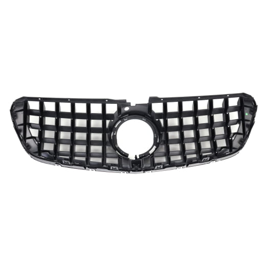 Panamericana radiator grille V-Class W447 facelift 1 chrome black CHROMETEC | V-447-PA-KG-FL-AMG