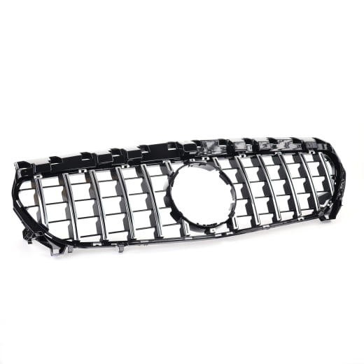 Panamericana radiatorgrille CLA Coupé C117 chroom zwart CHRO | W117-PA-KG-C117