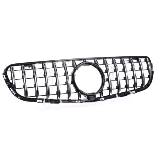 Panamericana radiatorgrille GLC Coupé C253 chroom-zwart hoog | XC253-PA-KG-K-C253
