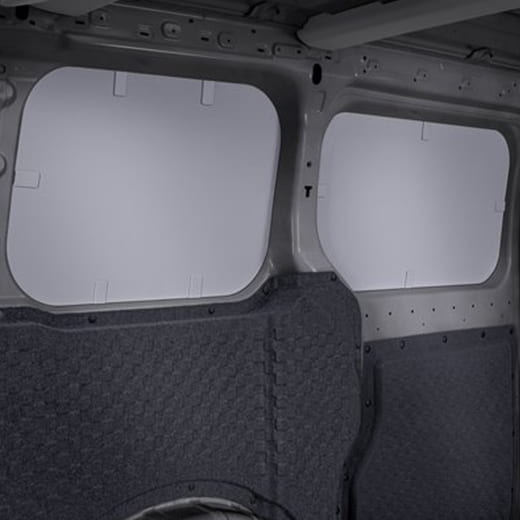 Paneles de pared de plástico Kia PV5 protector de carga 4 piezas | Innenwand-PV5-Kunststoff