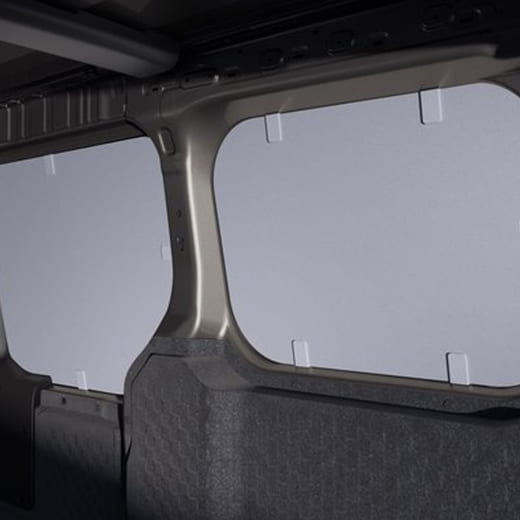 Pannelli laterali in plastica Kia PV5 protezione vano di carico 4 pezzi | Innenwand-PV5-Kunststoff