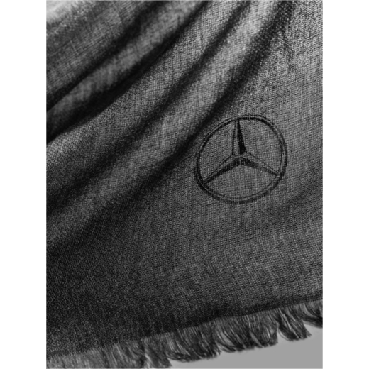 Bufanda para mujer Star Pattern gris oscuro Original Mercedes-Benz | B66959623