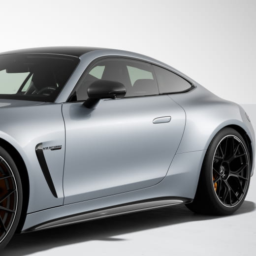 Paquete Night molduras ventanas AMG GT C192 Original Mercedes-AMG | Zierleisten-Fenster-schwarz-C192