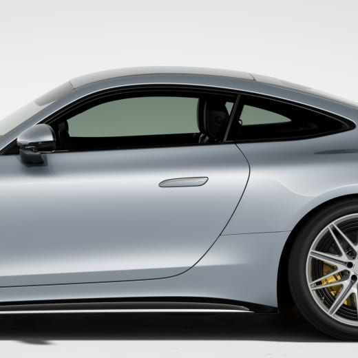 Paquete Night molduras ventanas AMG GT C192 Original Mercedes-AMG | Zierleisten-Fenster-schwarz-C192