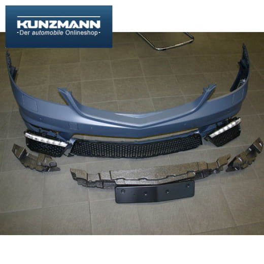 Paragolpes delantero S63 / S65 AMG | Spoiler para Clase S W221 restyling 2010 | 