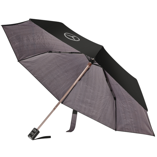 Parapluie de poche noir or rosé Mercedes-Benz original | B66959721