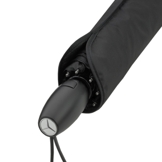 Parapluie de poche noir Collection originale Mercedes-Benz | B66958961