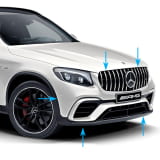63 AMG paraurti anteriore GLC Coupé & SUV C253/X253 Original Mercedes-Benz