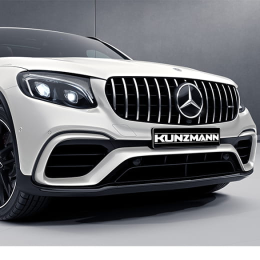 Paraurti anteriore GLC 63 AMG calandra Panamericana Mercedes-Benz C253/X253 | GLC63-AMG-Front