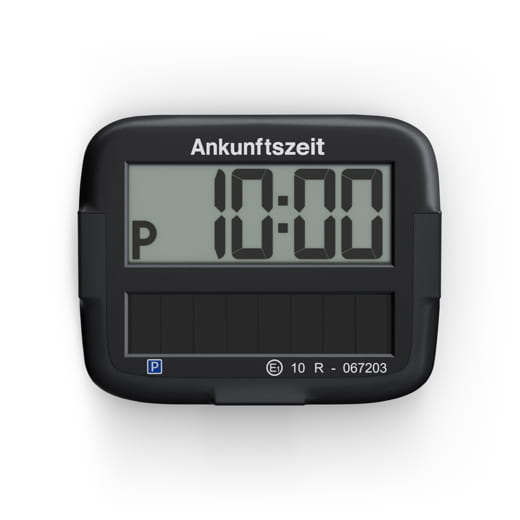 NEEDIT Park Micro Solar Elektronische Parkscheibe schwarz | TNQ9010