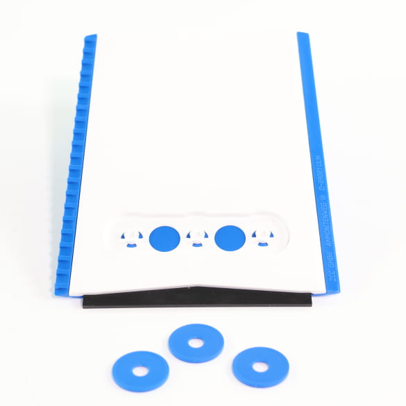 3in1 parkeerschijf met ijskrabber en winkelwagenmuntjes | Parkscheibe-39046