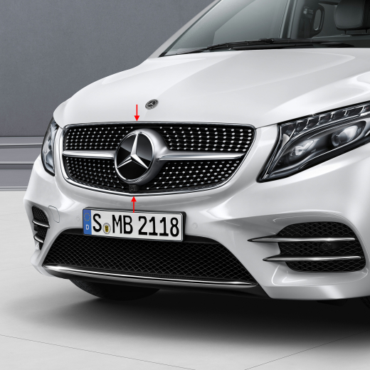 Parrilla diamante AMG V-Klasse W447 Original Mercedes-Benz | 447-Diamond-grill
