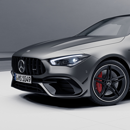 Parrilla Panamericana negra AMG CLA 45 C118 X118 | 118-Pana-black