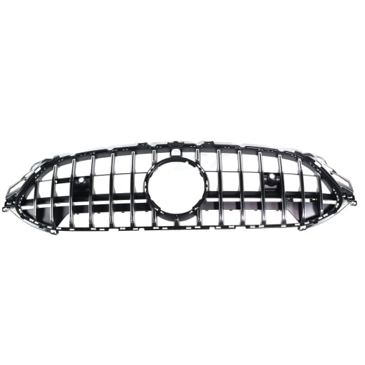 Parrilla Panamericana AMG cromada en plata AMG GT C192 | C192-Pana-silber