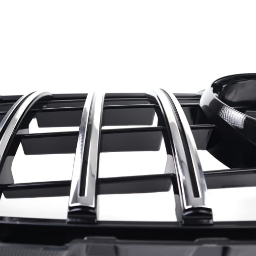 Parrilla Panamericana GLC Coupé C253 cromo negro brillante pre-FL CHROMETEC | XC253-PA-KG-K-C253