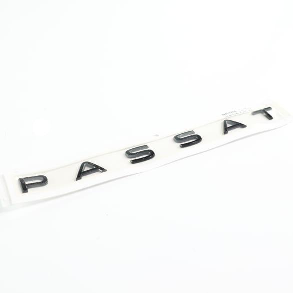 Passat embleem achterklep Passat B9 zwart origineel Volks  | 3J0853687A 041