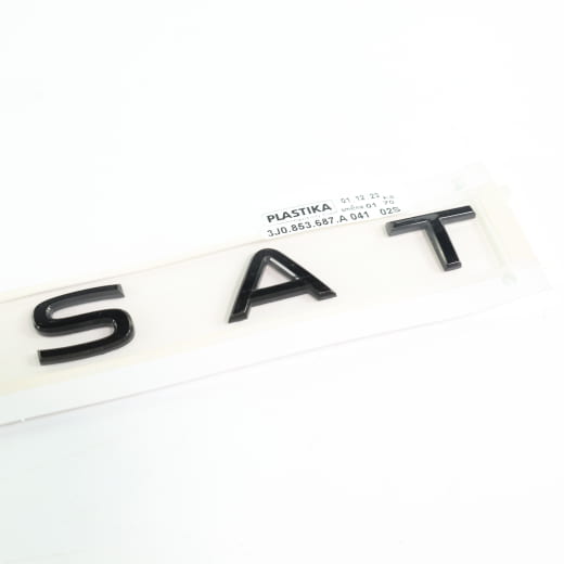 Logo hayon Passat Passat B9 noir Original Volkswagen | 3J0853687A 041