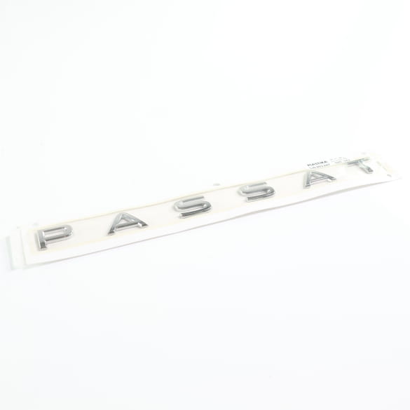 Passat lettering tailgate Passat B9 chrome Genuine Volkswagen | 3J0853687 2ZZ