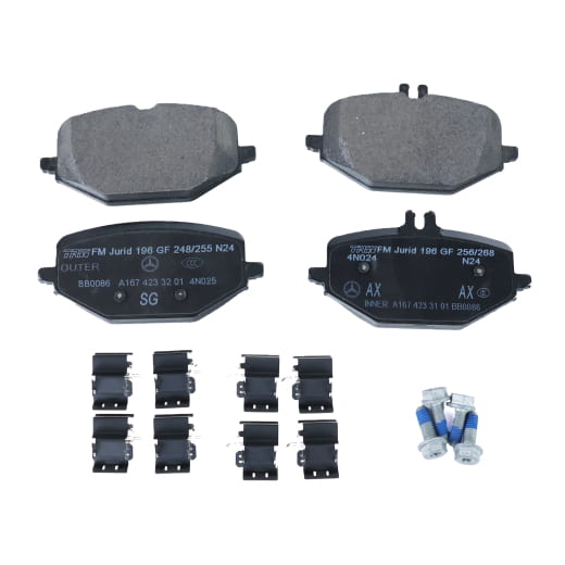 Pastillas de freno traseras AMG GT C190 Original Mercedes-AMG | A0004204604-C190