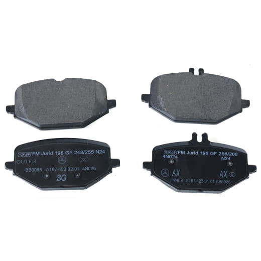 Pastillas de freno traseras AMG GT C190 Original Mercedes-AMG | A0004204604-C190