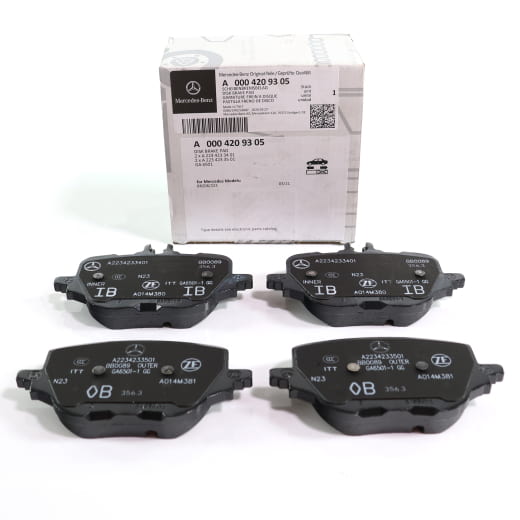 Pastillas de freno traseras GLC Coupé C254 A0004209305 Original Mercedes-Benz | A0004209305-C254