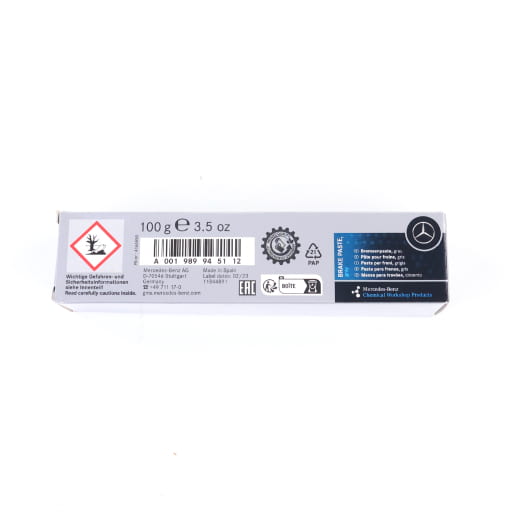 Pâte pour freins grise 100g Original Mercedes-Benz A0019899451 12 | A0019899451 12