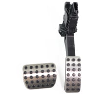 Pedaalbekleding roestvrijstalen-look B-Klasse W246 Automaat | Pedalauflagen-Edelstahl-W246