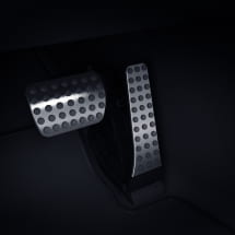 Pedal pads stainless steel AMG line automatic Hybrid Genuine | Pedalauflagen-Hyb-Edelstahl-AMG-Line