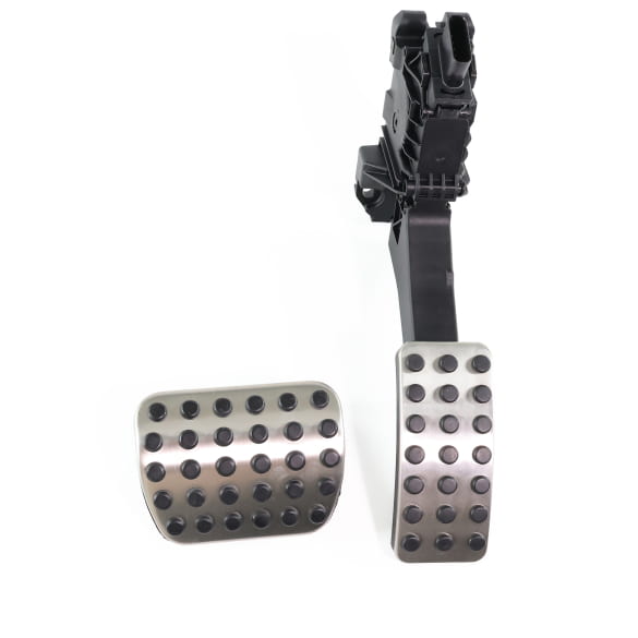 Pedal pads stainless steel look GLA H247 automatic | Pedalauflagen-Edelstahl-H247