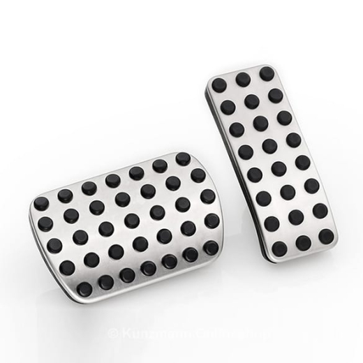 Tapones de pedal con aspecto de acero inoxidable | SUV original Mercedes-Benz | A1662902601-B