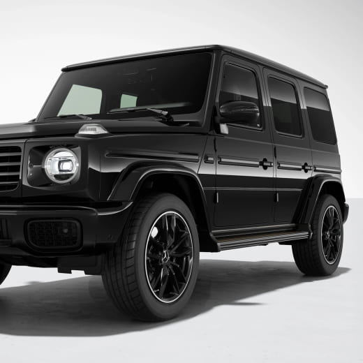 Pedane AMG Classe G W465 nere retrofit Original Mercedes-Benz | W465-Trittbretter-black