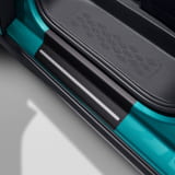 Pellicola protettiva soglia ingresso VW ID.Buzz nero argento 4 pezzi originale Volkswagen