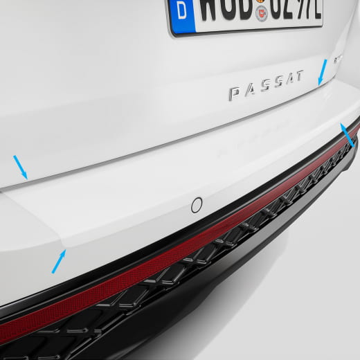 Pellicola protezione soglia bagagliaio trasparente Passat B9 Original Volkswagen | 3J0061197