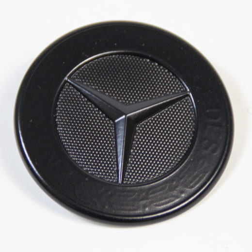 Emblema anteriore nero opaco cofano motore originale Mercedes-Benz | Stern-Emblem-schwarz-5