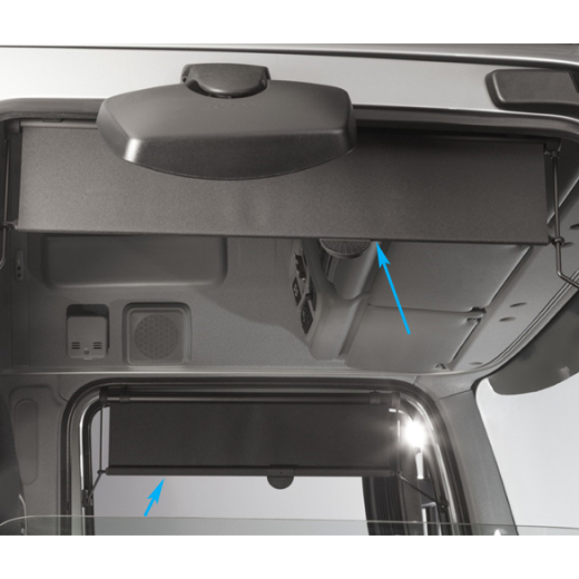Estor parasol parasol ventana lateral Atego Original Mercedes-Benz | Sonnenrollo-Atego-0