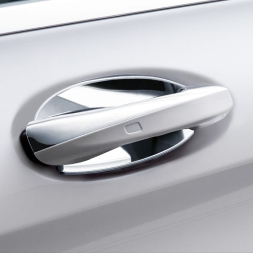 Cubiertas cromadas para tiradores de puerta, versión pequeña, Original Mercedes-Benz | A2057604200