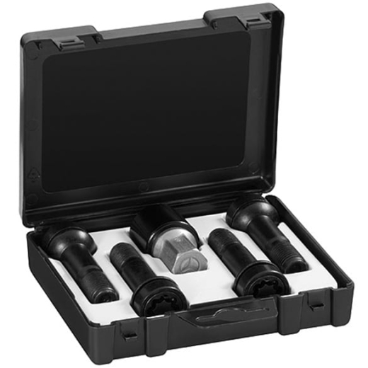 Juego de tornillos antirrobo negro M14 x 1,5 x 45 Original Mercedes-Benz | A0019901707