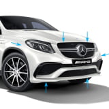 Paragolpes delantero GLE Coupé 63 AMG GLE Coupé C292 Original Mercedes-Benz