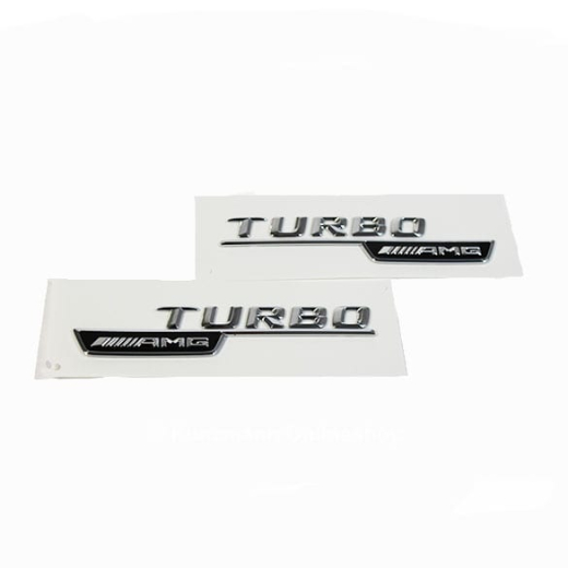Juego de emblemas CLA 45 AMG Turbo | CLA W117 | Original Mercedes-Benz | CLA45-AMG-Turbo-Schriftzug