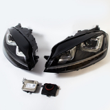 Juego de faros Golf 7 R original Volkswagen sin DLA