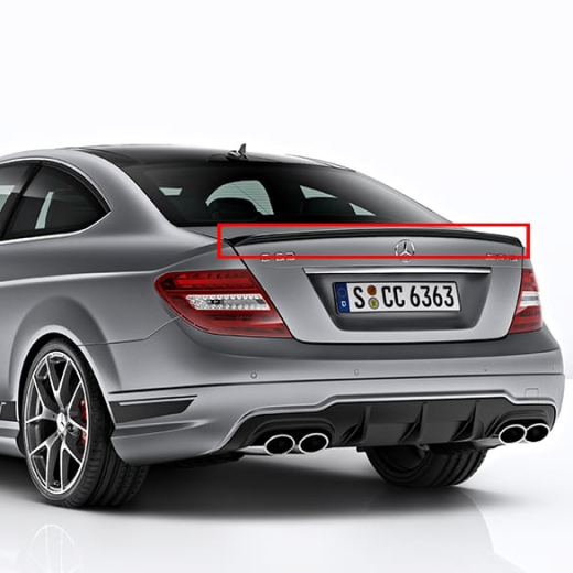 Spoiler trasero AMG Clase C Coupé C204 Original Mercedes | A2047900988