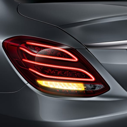 Juego de pilotos traseros LED C-Klasse W205 | Original Mercedes-Benz | W205-LED-Rueckleuchten